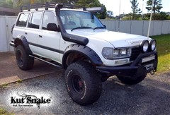 Plastové lemy Kut Snake Toyota Land Cruiser 80 Monster, 95mm